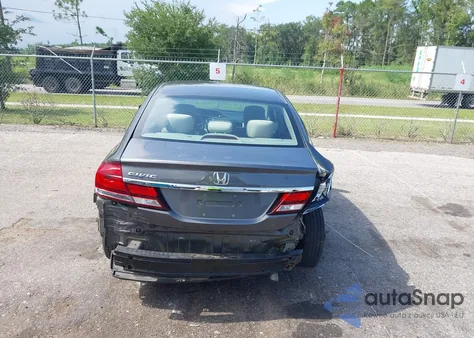 2013 Honda Civic Lx z USA, uszkodzony, nr VIN 2HGFB2F5XDH596904